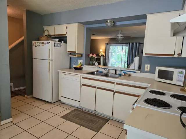 Kitchen with Pass-Through Window