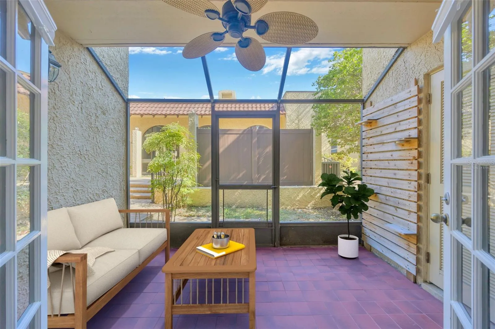 Lanai Virtually Staged