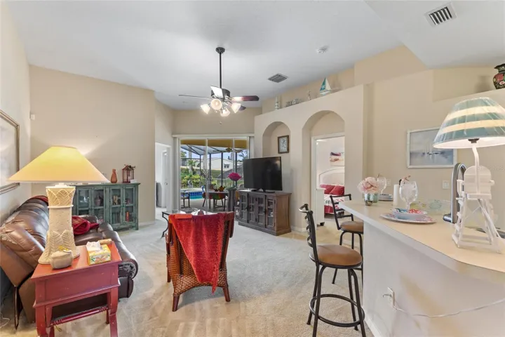 Family Room off Kitchen