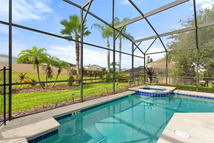 South Facing Pool and Spa