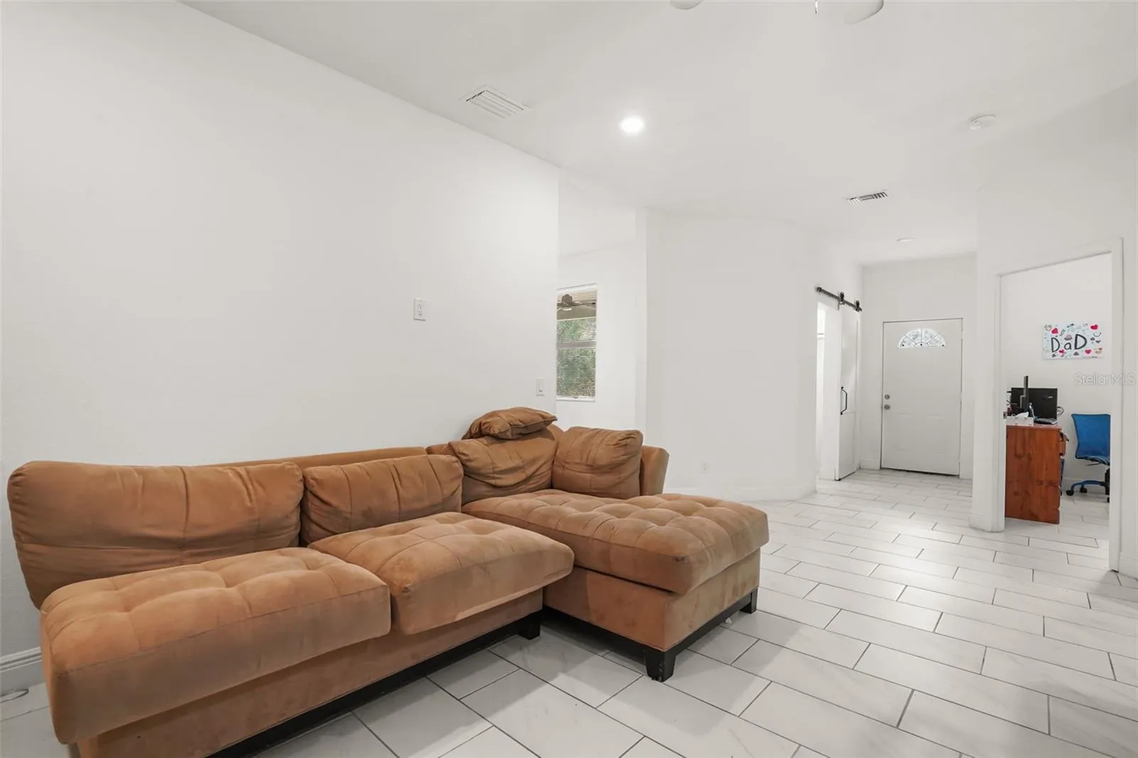 LIVING ROOM IN THE IN LAW SECTION
