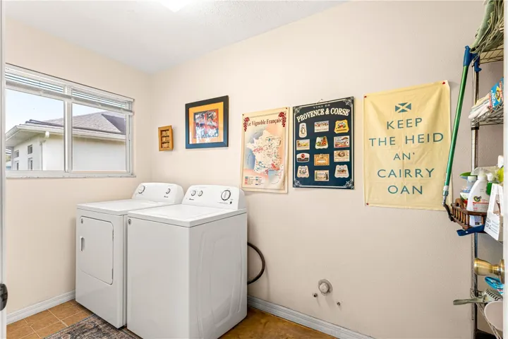 inside laundry