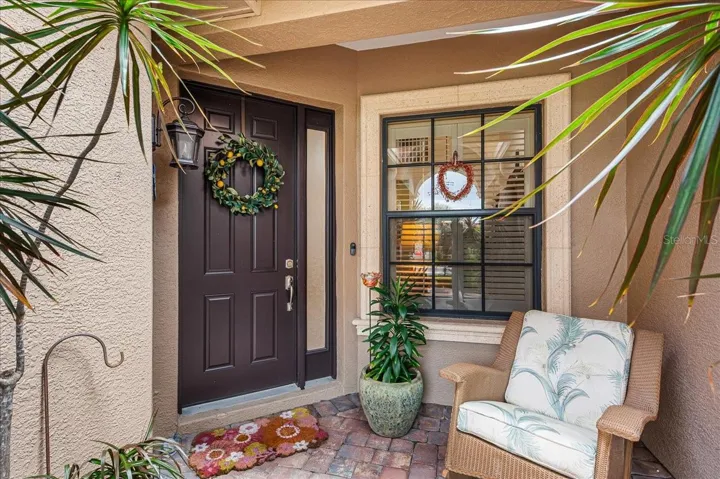 Covered front entry