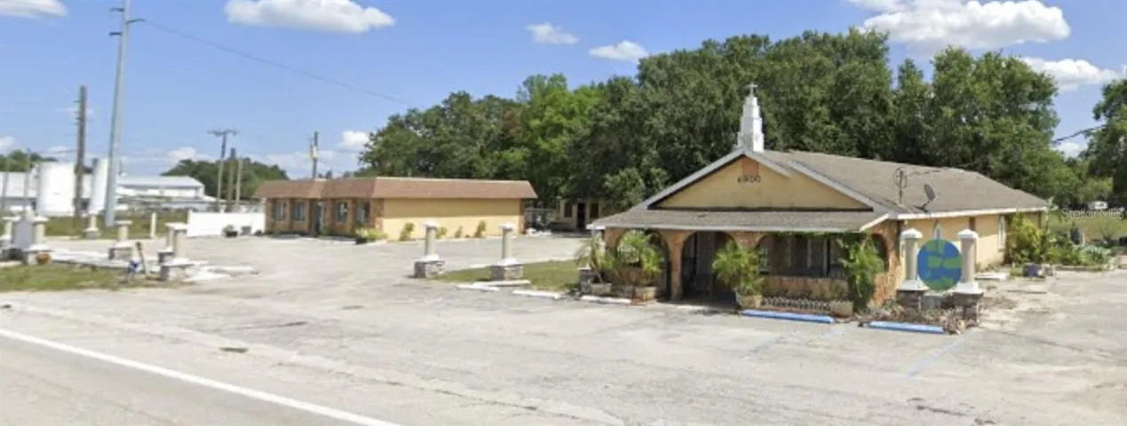 The 2 buildings on the properties