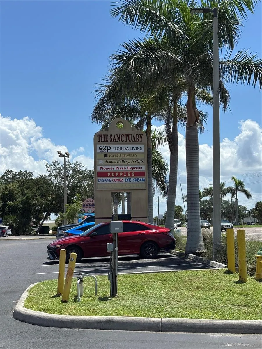 2nd building sign and more parking