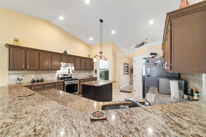 Closet pantry supplies ample space for your cooking and storage needs.Look at these gorgeous counters.  Lovingly maintained and polished. Chef friendly...great for all ages