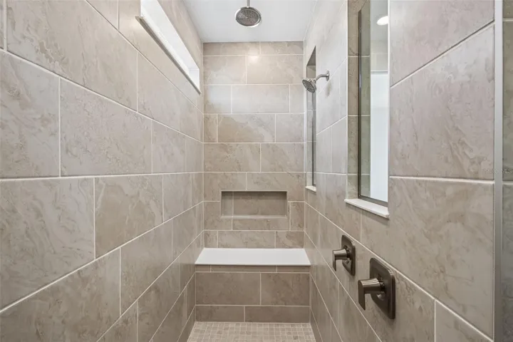 Owner's Walk-in Shower