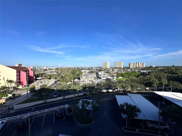 View NW from top floor