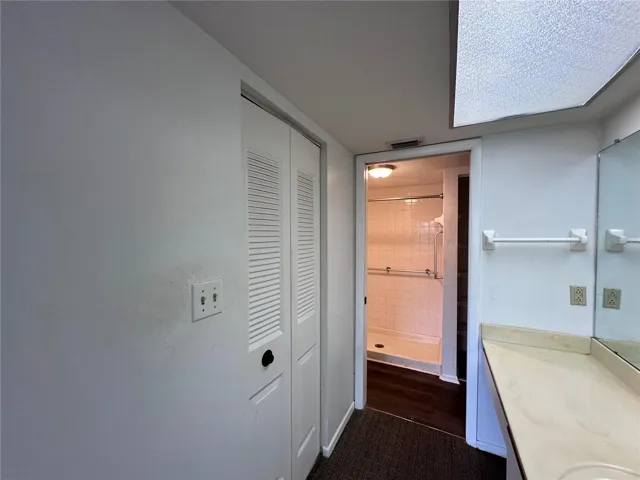 Primary Closet on left