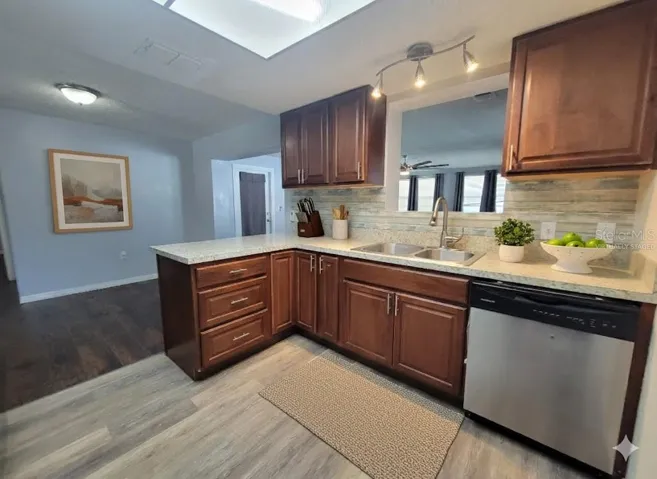 Virtually Staged Kitchen
