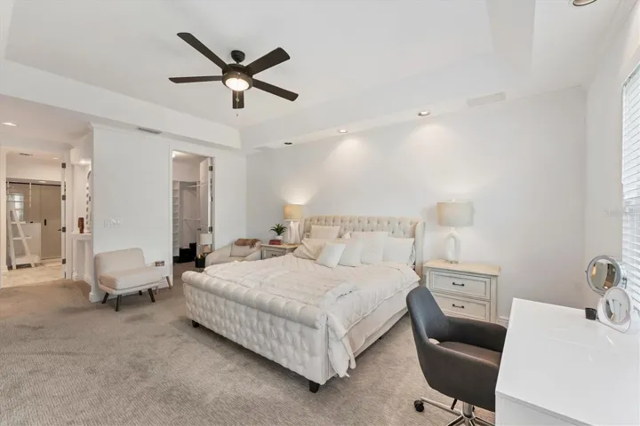 spacious master suite