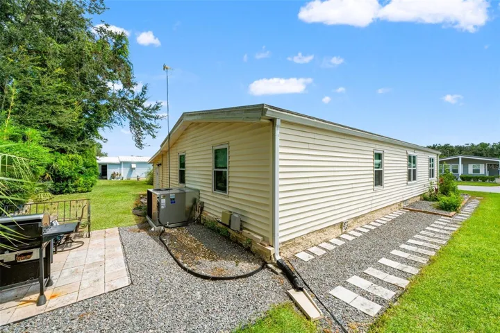 Low maintenance yard.