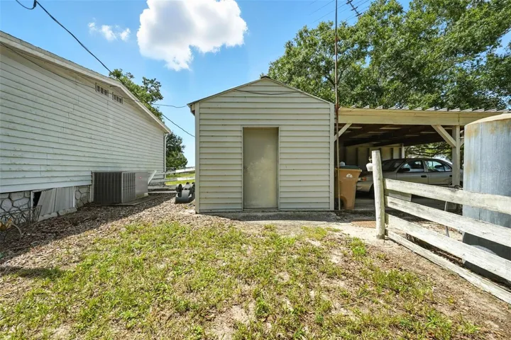 Shed and Carport