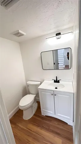 Convenient Half bathroom on the first floor