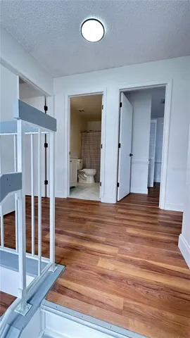 Upstairs living area