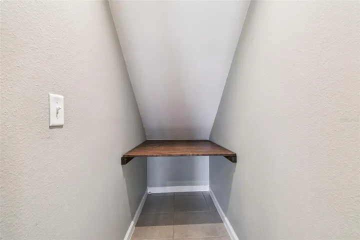 Under the step closet