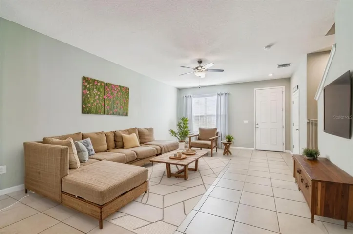 Virtual Staged Living Room