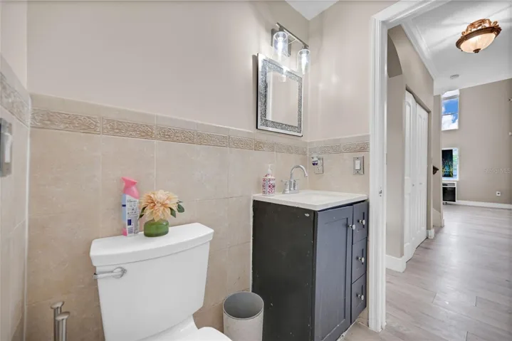 Half Bathroom downstairs