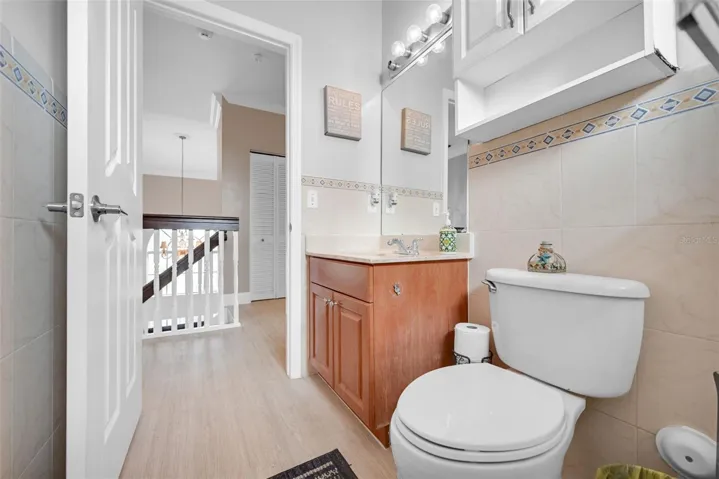 Guest Bathroom 1 Upstairs