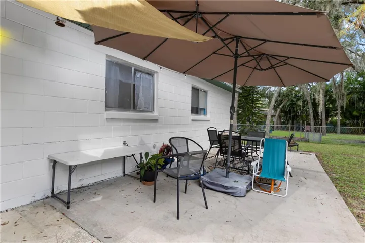 Back Patio