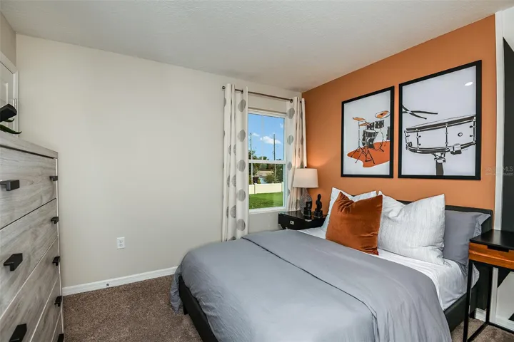 virtually staged/model home