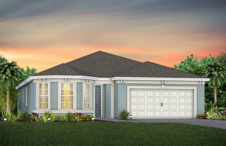 Exterior Design. Artistic rendering for this new construction home. Pictures are for illustrative purposes only. Elevations, colors and options may vary.