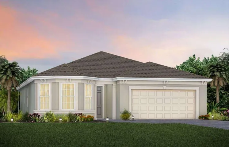 Exterior Design. Artistic rendering for this new construction home. Pictures are for illustrative purposes only. Elevations, colors and options may vary.
