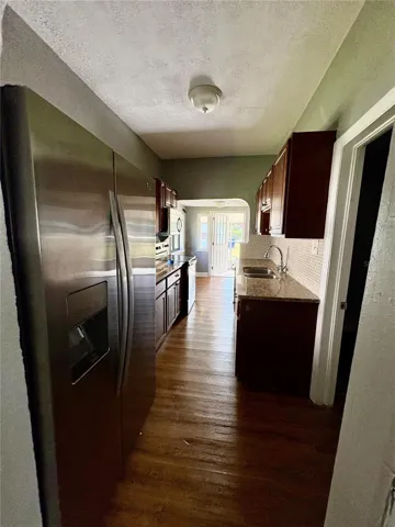 Kitchen from dining view