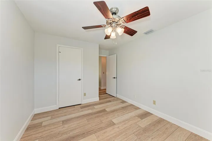 2nd bedroom has a walk-in closet