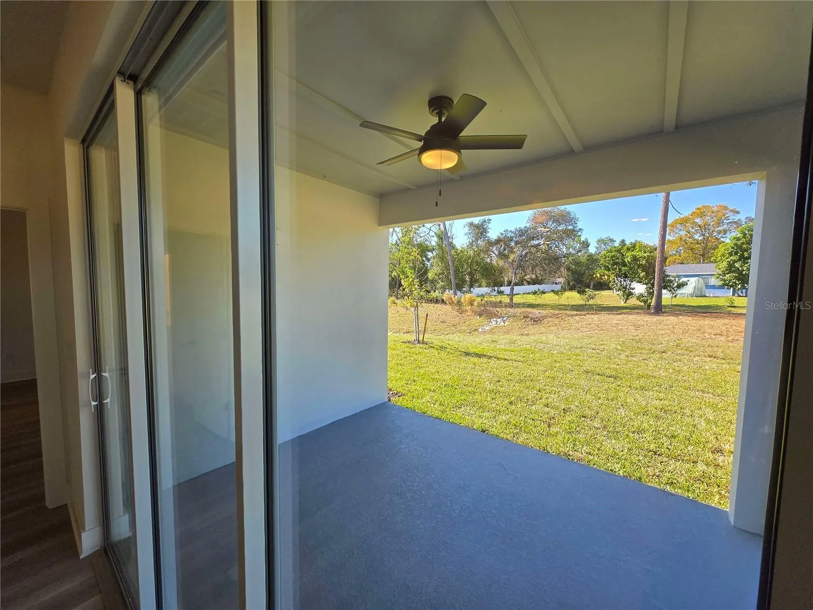 Rear lanai