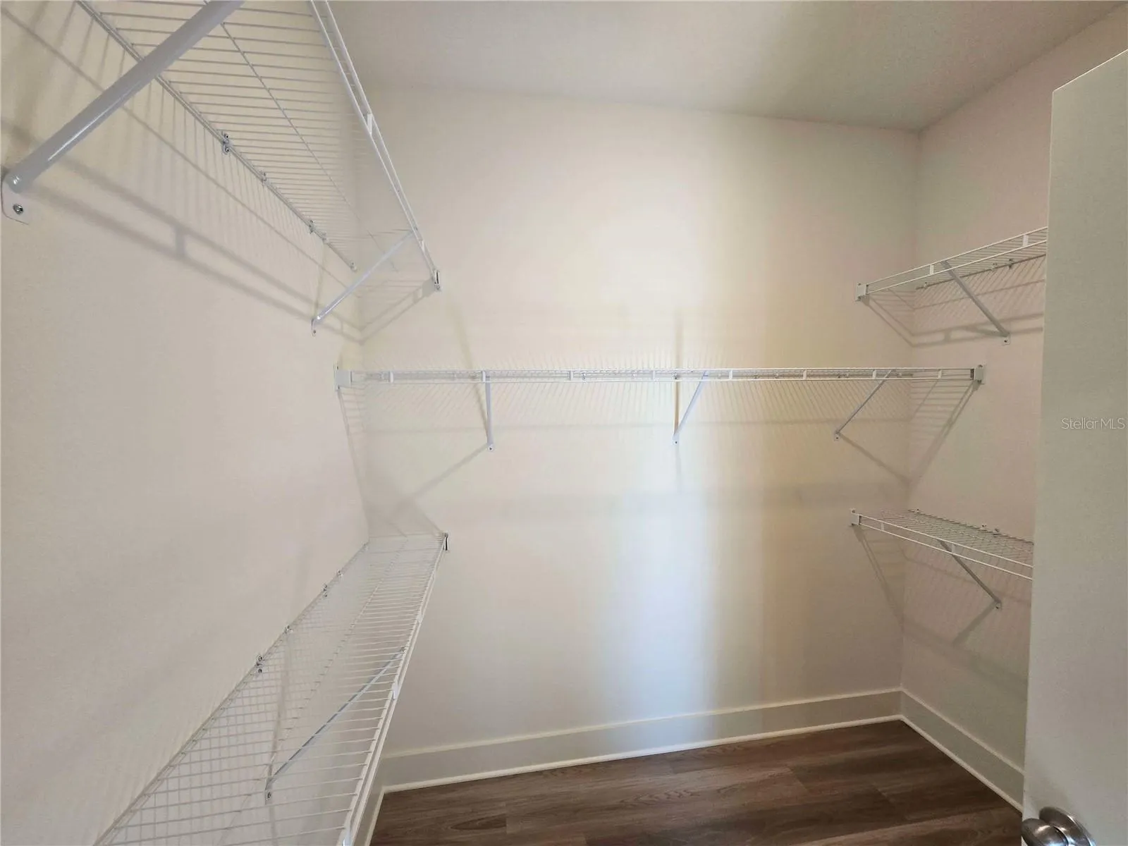 Primary walk in closet