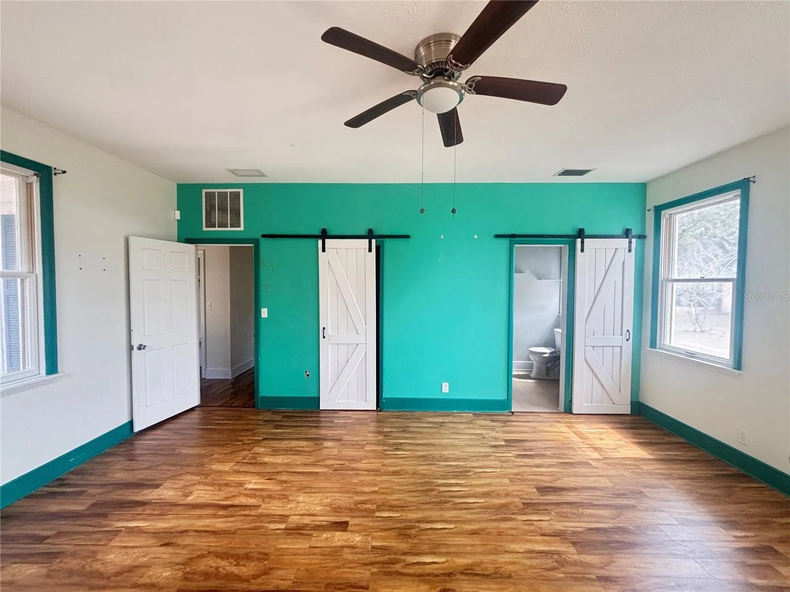 room is generous in size and full of potential