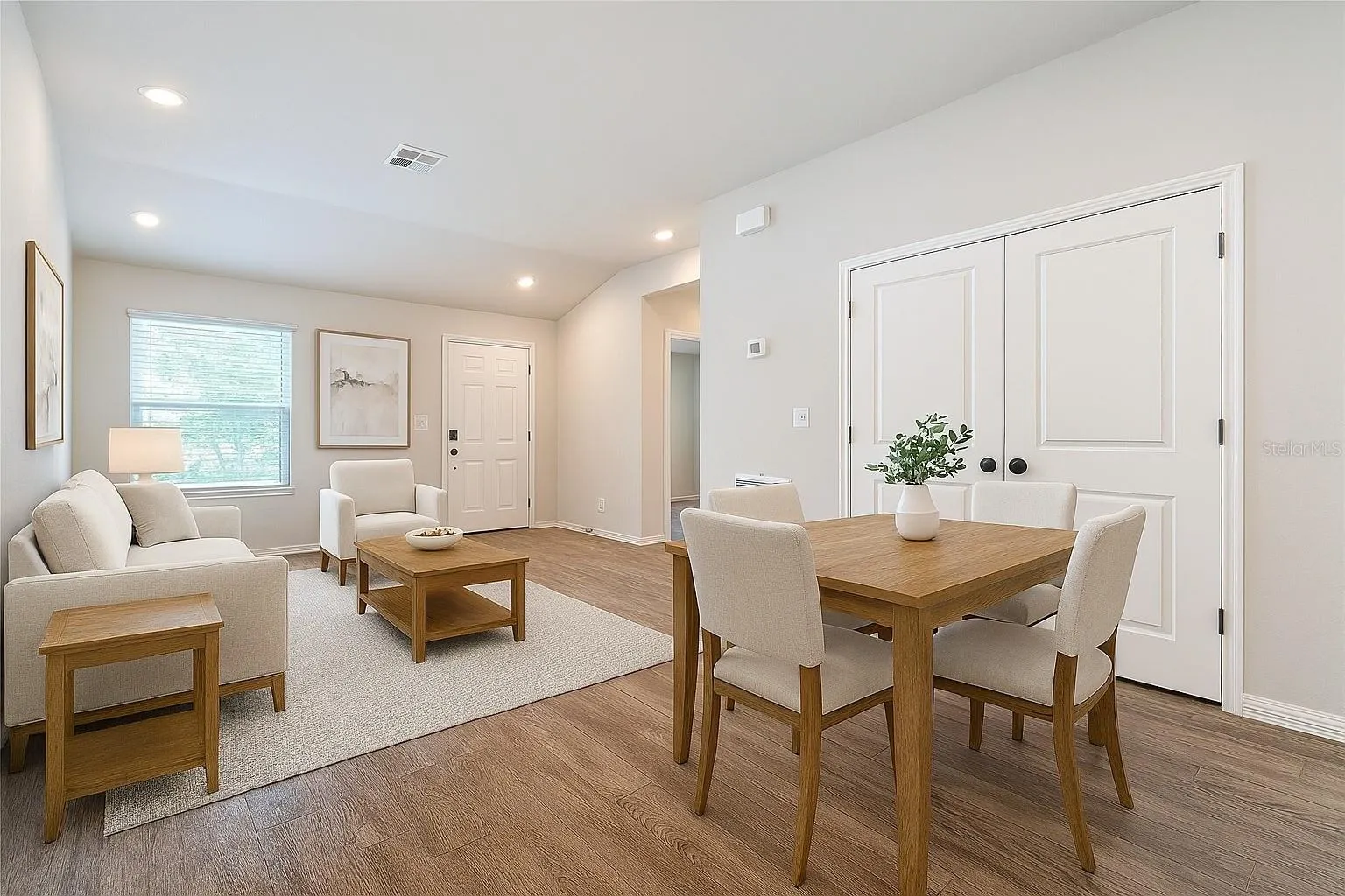 Family Room Staged