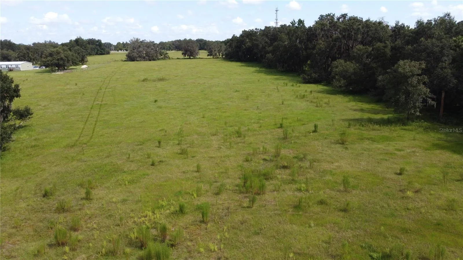 View from south looking north