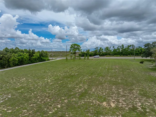 Front lawn looking North