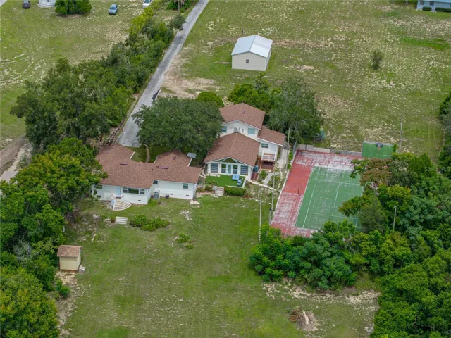 Aerial view of improvements