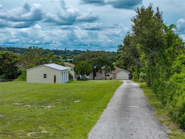 Driveway to properties