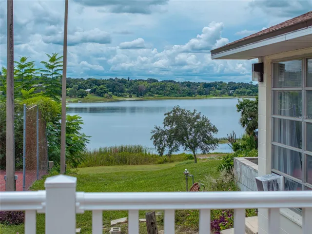 View from deck