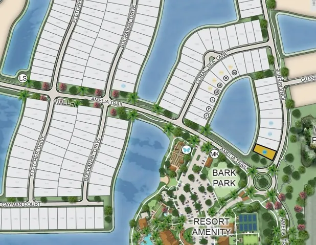 Esplanade at Coasterra ~ Site Map