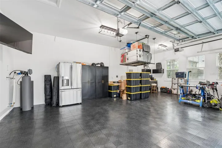 Upgraded Garage Area