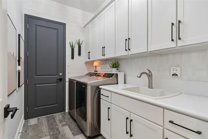 Upgraded Laundry Room