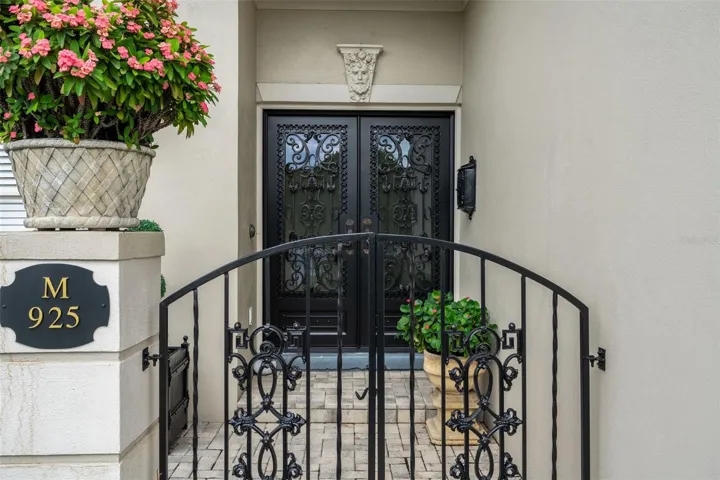 Welcoming Gateway and Stunning Entry Door