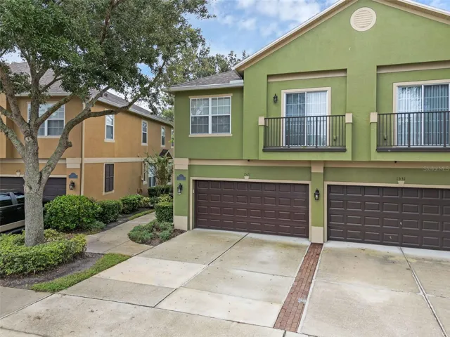 End unit & 2 car garage