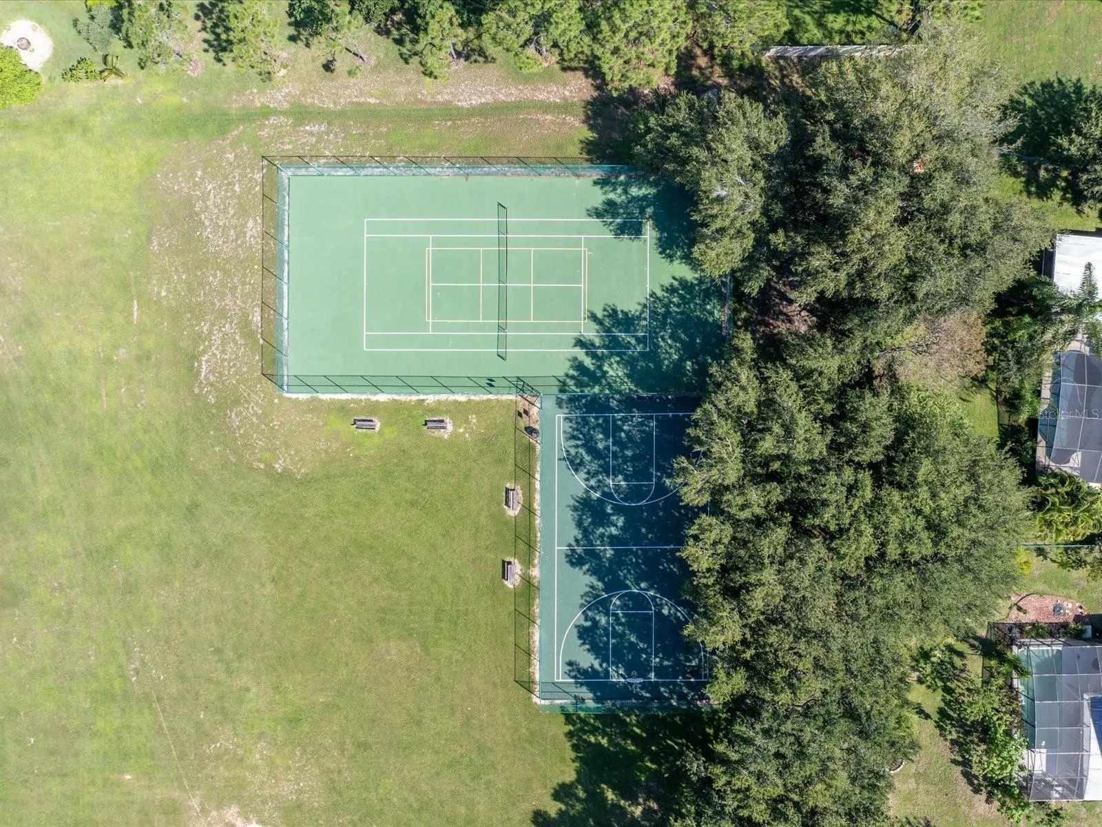 Community Tennis &amp; Basketball Courts
