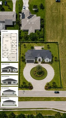 Disclaimer: Any home rendering, floor plan, or construction image shown is for marketing and visualization purposes only and does not represent approved plans or existing improvements on the property.