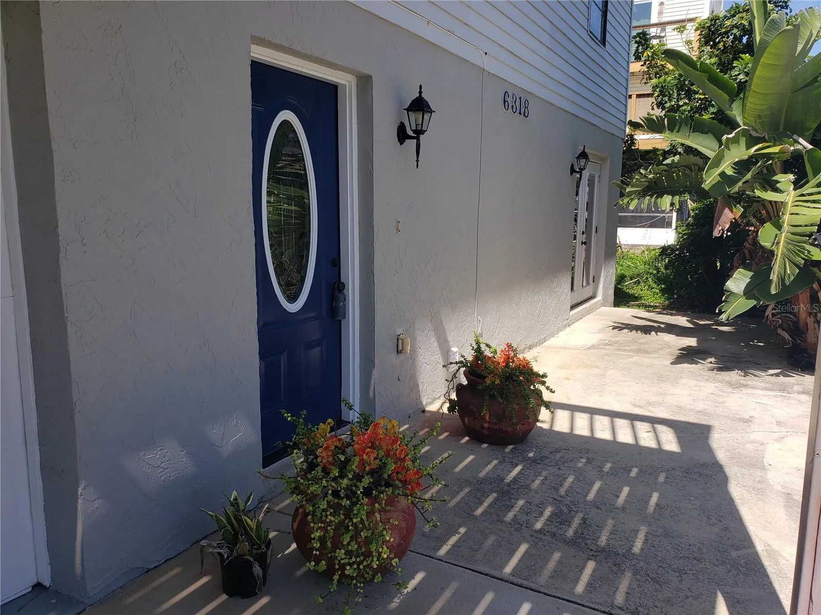 two separate entrances