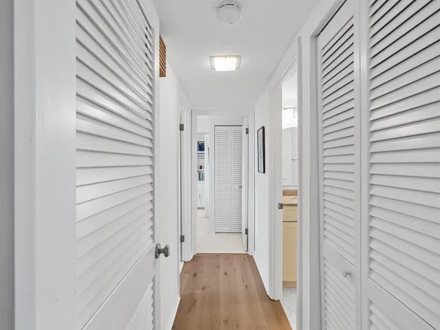 Hall to Bedrooms and Guest Bath