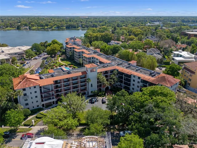 The Cloisters set on Lake Osceola