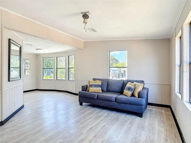 Living room looking to the dining room