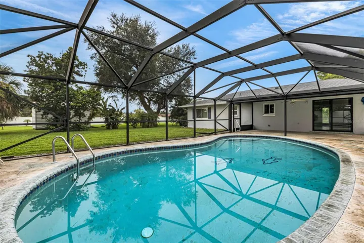 Heated Pool and large covered lanai